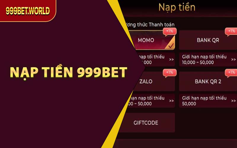 Nạp Tiền 999BET